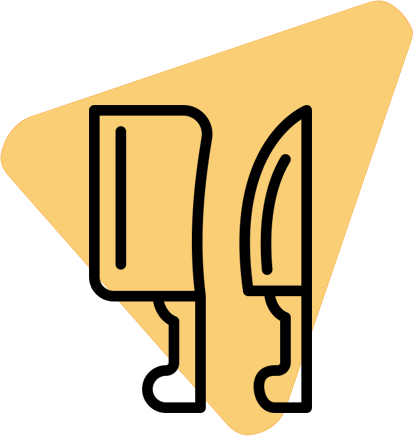 Handgeschmiedete Messer