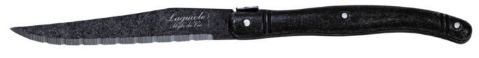 Premium Line Steakmesser black stonewash