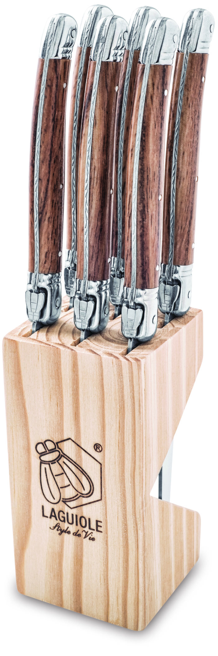 Premium Line Steakmesser wood ABS