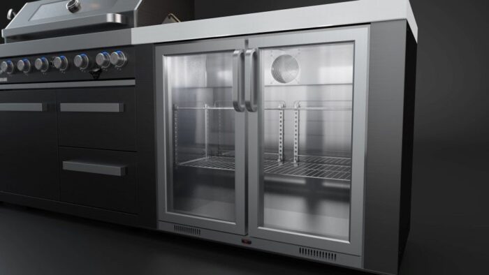 Flambierbar.de by Röckl Küchen - Outdoorküche NEO Black Steel von EVERDURE