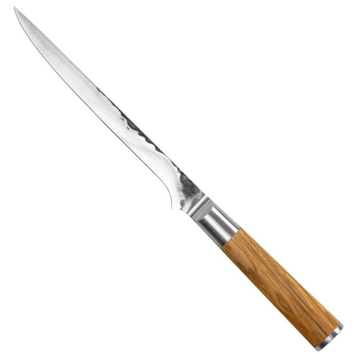 Fischfiletiermesser handgeschmiedet - Forged Olive – Bild 2