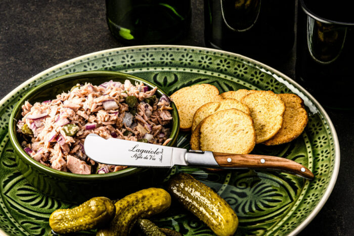 Charcuterie-Set, 3-teilig olive