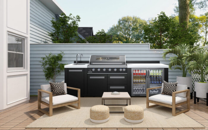 Flambierbar.de by Röckl Küchen - Outdoorküche NEO Black Steel von EVERDURE