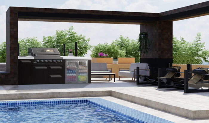 Flambierbar.de by Röckl Küchen - Outdoorküche NEO Black Steel von EVERDURE