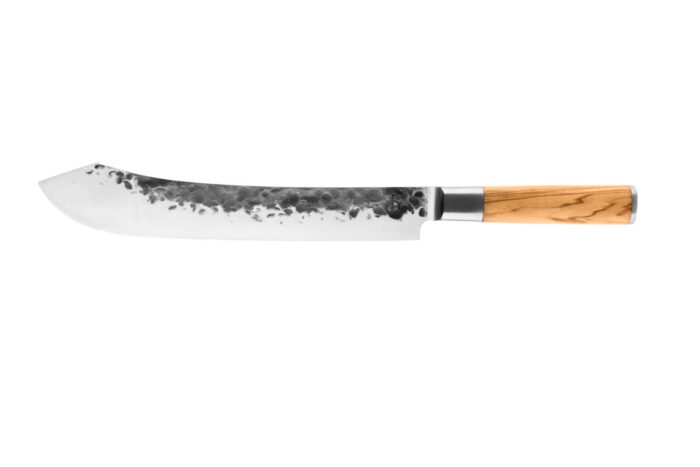 Metzgermesser handgeschmiedet - Forged Olive – Bild 2