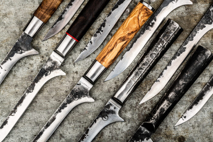 Ausbeinmesser handgeschmiedet - Forged Olive – Bild 6