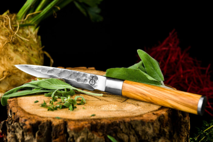Universalmesser handgeschmiedet - Forged Olive – Bild 4