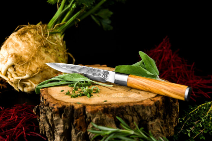 Universalmesser handgeschmiedet - Forged Olive – Bild 3