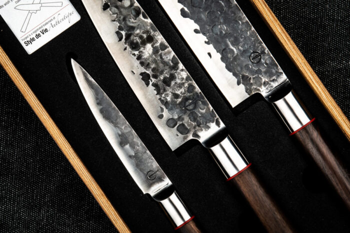 Flambierbar.de by Röckl Küchen - FORGED von Style de Vie - handgeschmiedet Messer Sebra