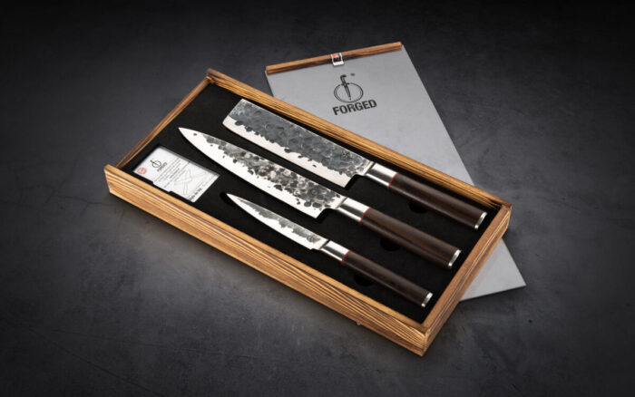 Flambierbar.de by Röckl Küchen - FORGED von Style de Vie - handgeschmiedet Messer Sebra