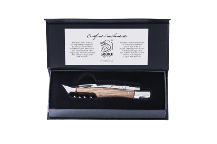 Taschenmesser mit Korkenzieher - Laguiole von Style de Vie