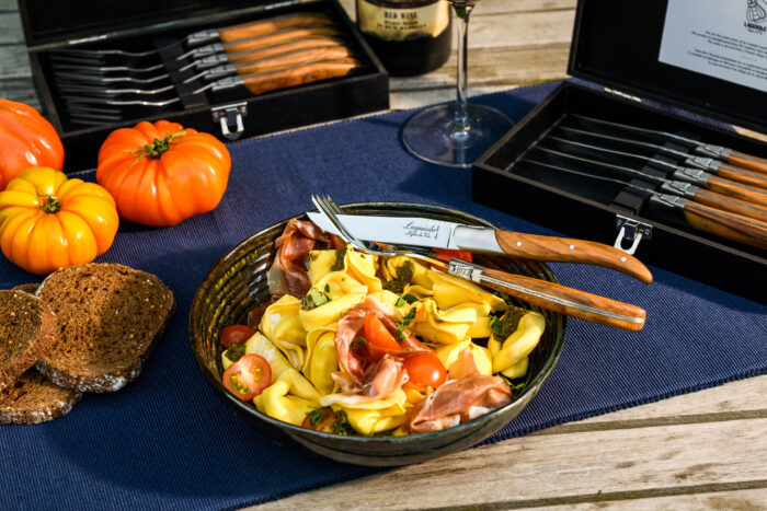 Steakmesser Olive passend zum Gabel und Löffel Set