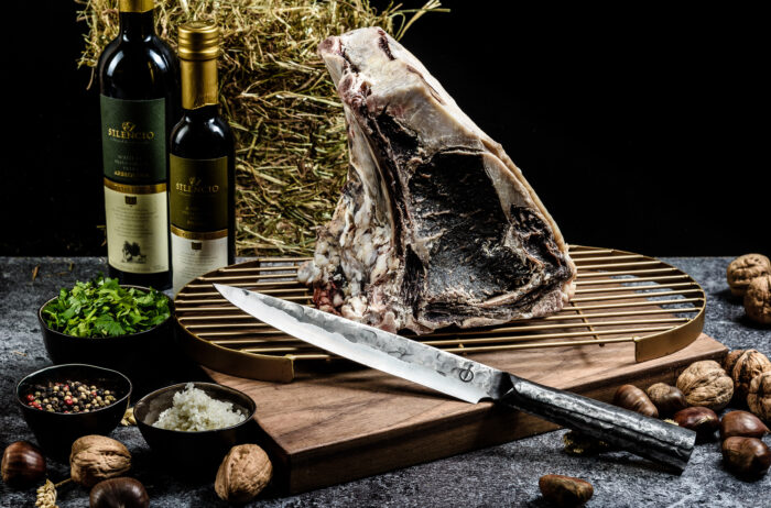 Handgeschmiedete Fleischmesser Forged - Brute