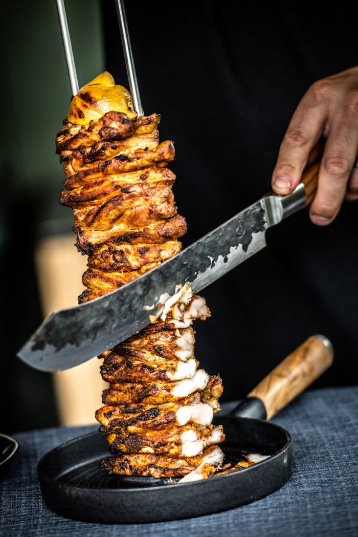 OLSkewF60 Gabelspieß Churrasco Forged Olive