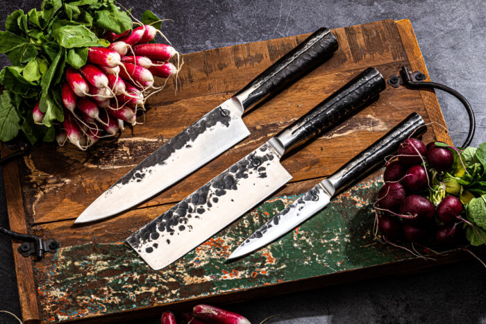 Messerset Forged 3-teilig - handgeschmiedet Messer
